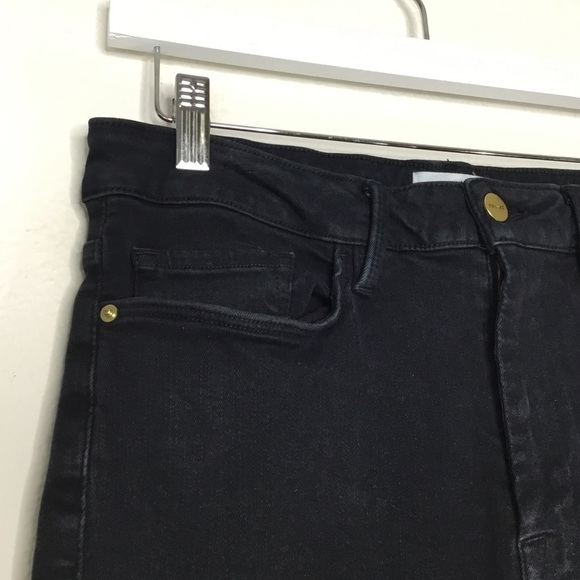 Frame Black Le One Skinny Jeans - Picture 3 of 6